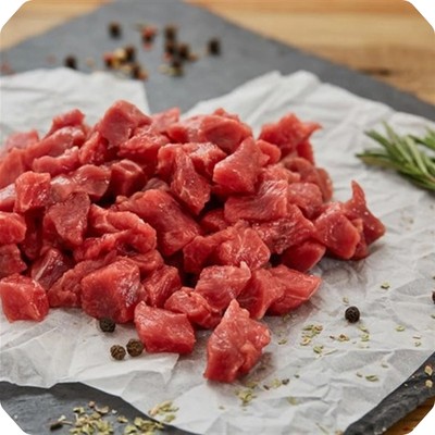 Yağsız (%0) Kuzu Kuşbaşı 500 g
